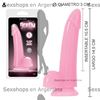 Dildo de 5 con sopapa rosa